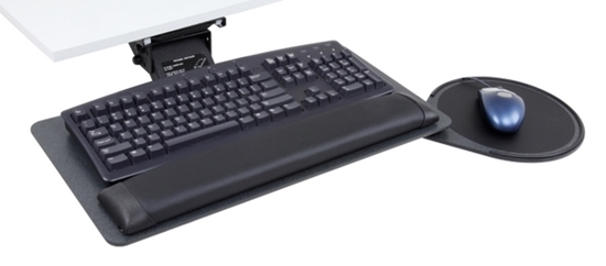 Picture of Stratis STKS840BK Keyboard Tray w/ Mouse Pad