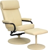 Picture of Flash Furniture BT-7863 Leather Recliner & Ottoman