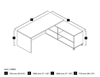 Picture of Bestar 120885 L-Shaped Desk