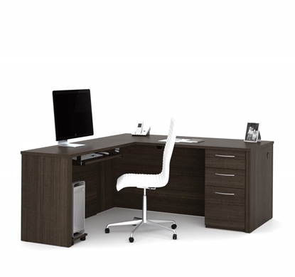 Picture of Bestar 60852 L Shaped Office Desk