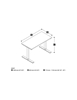 Picture of Bestar 65857 Sit Stand Desk