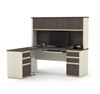 Picture of Bestar 99852 L Shaped  Desk with Hutch