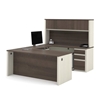 Picture of Bestar 99853 U Shaped Desk with Hutch