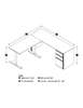 Picture of Bestar 99885 Sit Stand Desk