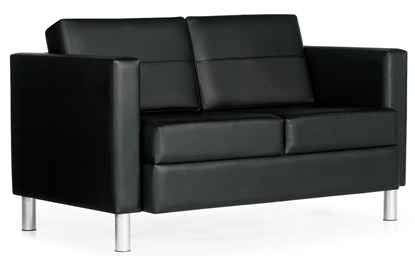Picture of Global 7876 Leather Two Seat Sofa