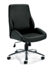 Picture of Offices to Go OTG11786B Luxhide Tilter  Conference Chair