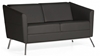Picture of Global 3362 Leather Two Seat Lounge Sofa