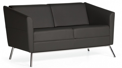 Picture of Global 3362 Leather Two Seat Lounge Sofa