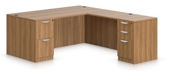L Shaped Desk With Drawers Offices To Go Picture Of Offices To Go Sl6630ds L Shaped Desk With Drawers