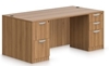 Picture of Offices to Go SL7136DS Executive Desk with Drawers