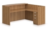 Picture of Offices to Go SL7130RDS L Shaped Reception Desk with Drawers