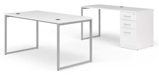 Ofm Fulcrum Fc022 60 W Desk And Credenza Set