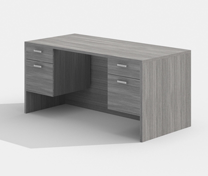 Picture of Amber AM-371 60"W Desk with Hanging Pedestals