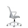 Picture of Global 8459 Prefer Mesh Back Chair with Alabaster Frame & Base