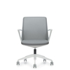 Picture of Global 8459 Prefer Mesh Back Chair with Alabaster Frame & Base