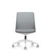 Picture of Global 8459NA Prefer Mesh Back Chair with No Arms, Alabaster Frame, & Alabaster Base