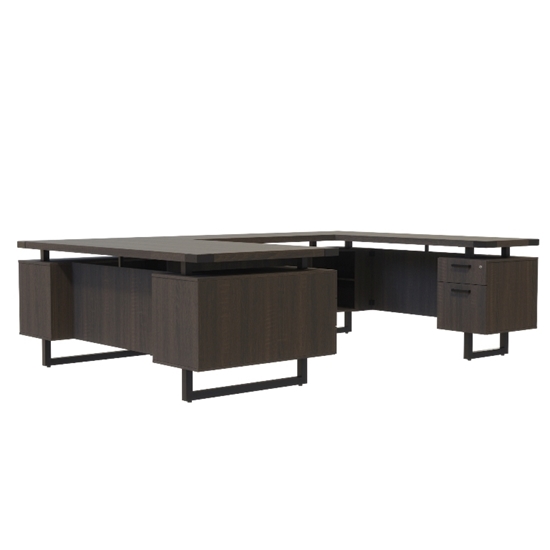 Picture of Mirella MRUSBF7236 72"W U-Shaped Desk