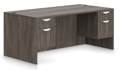 Picture of Offices to Go SL7136DS-SL22HBF Office Desk w/ Hanging Files