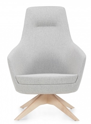 Picture of Drift 8037 High Back Lounge Chair w/ Swivel Base