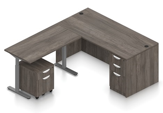 Offices To Go Sl 7 Height Adjustable L Shaped Desk