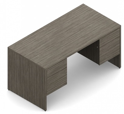 Picture of Global G3060DP Double Pedestal Office Desk