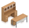 Picture of Offices to Go SL-2 Executive Table Desk Layout