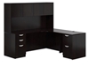 Picture of Offices to Go SL7136CER-SL4224R L Shaped Desk with Hutch