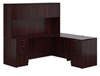 Picture of Offices to Go SL7136CER-SL4224R L Shaped Desk with Hutch