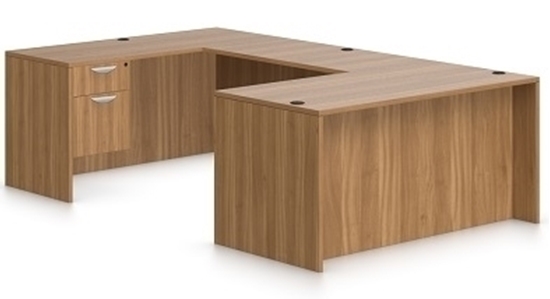 Picture of Offices to Go SL7130DS-SL7124CS U-Shaped Desk w/ Hanging Pedestals