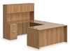 Picture of Offices to Go SL6630DS-SL6624CS U Shaped Desk with Hutch