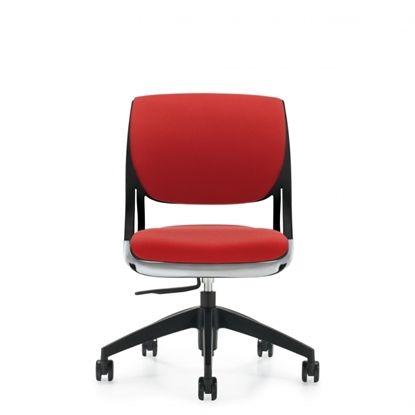 Picture of Global Novello 6403 Armless Upholstered Back Office Chair