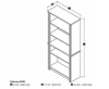 Picture of Bestar 60700 Bookcase