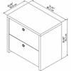 Picture of Office by kathy ireland® Echo KI60202 Lateral File Cabinet - Assembled