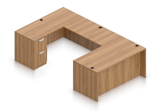Picture of Offices to Go SL7136DS-SL7124CS U-Shaped Desk