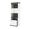 Picture of Bestar 116166 Shelving Unit w/ Fold out Desk