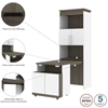Picture of Bestar 116166 Shelving Unit w/ Fold out Desk