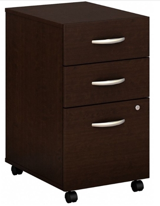 Picture of Bush WC12953SU 3 Drawer Mobile Pedestal