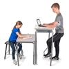 Picture of AlphaBetter® 1224 2.0 Height – Adjustable Student Desk with Book Box and Pendulum Bar 29"-43”
