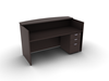 Picture of Offices to Go SL7130RDSNT-SL22BBFM Reception Desk w/ Mobile Ped