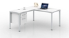 Picture of Simple System 66"W L-Shaped Credenza Desk