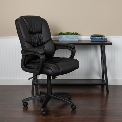 Boss Office Products B670-BK Heavy Duty Task Chair in Black