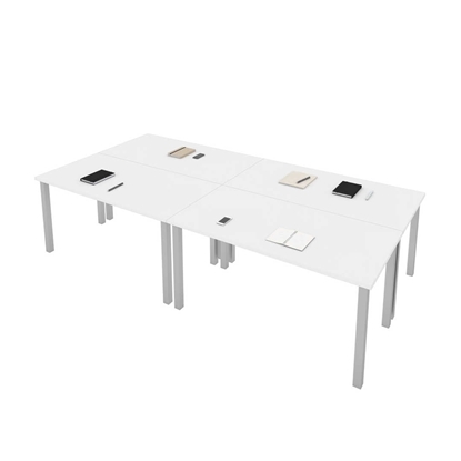 Picture of Universel 65901 Four 60"w Tables with Square Metal Legs