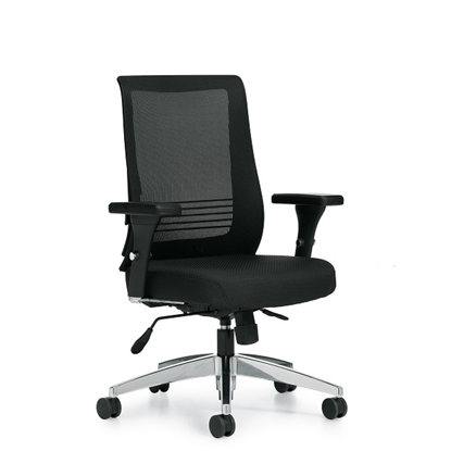 Picture of OTG11325B Mesh Back Synchro-Tilter Office Chair