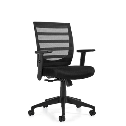 Picture of OTG11921B Mid Back Mesh Office Chair