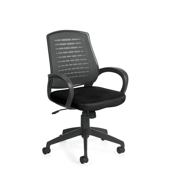 Picture of OTG10902B Mesh Back Conference Chair