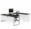 Picture of Pro-Concept Plus 110888 U-Shaped Executive Desk with Pedestal