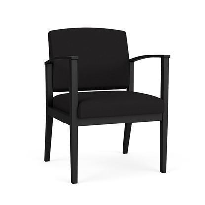 Picture of Lesro AS1101 Fabric Upholstered Amherst Steel Guest Chair