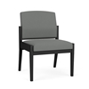 Picture of Lesro AS1102 Fabric Upholstered Armless Amherst Steel Guest Chair