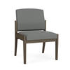 Picture of Lesro AS1102 Fabric Upholstered Armless Amherst Steel Guest Chair
