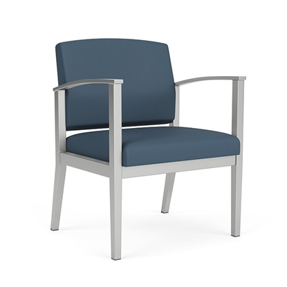 Picture of Lesro AS1201 Fabric Upholstered Amherst Steel Oversized Guest Chair